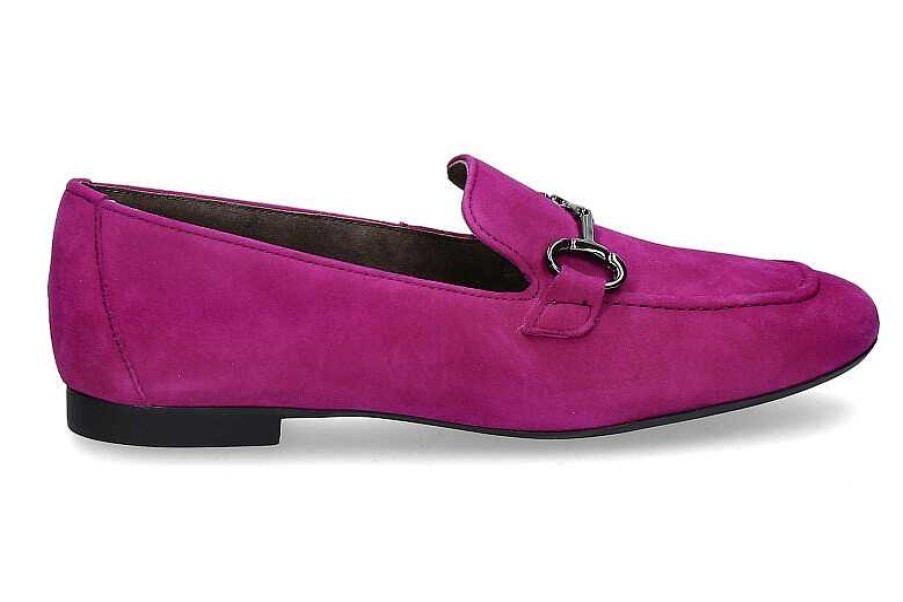 Flats | Paul Green Paul Green Slipper Samtziege Viola