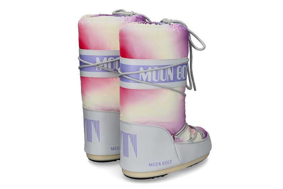 Ankle Boots | Moon Boot Moon Boot Snow Boot Icon Low Tie Dye- Glacier Grey