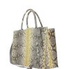 Hand Bags | Ghibli Ghibli Shopper Pitone Gold 790