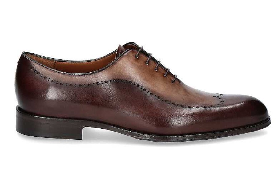 Oxfords | Flecs Flecs Lace-Up Crust Marrone Slavato