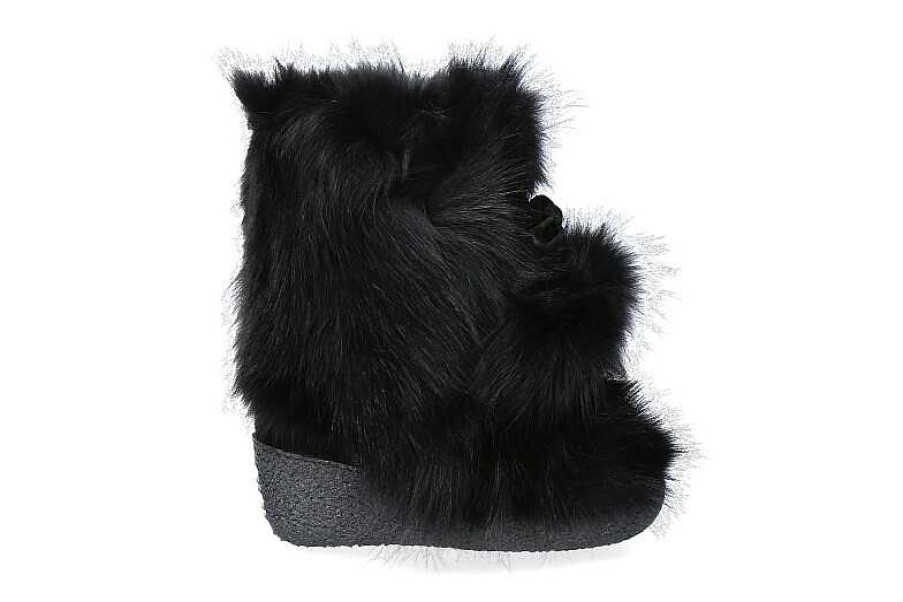 Fur Boots | Diavolezza Diavolezza Fur Boots Black Fox