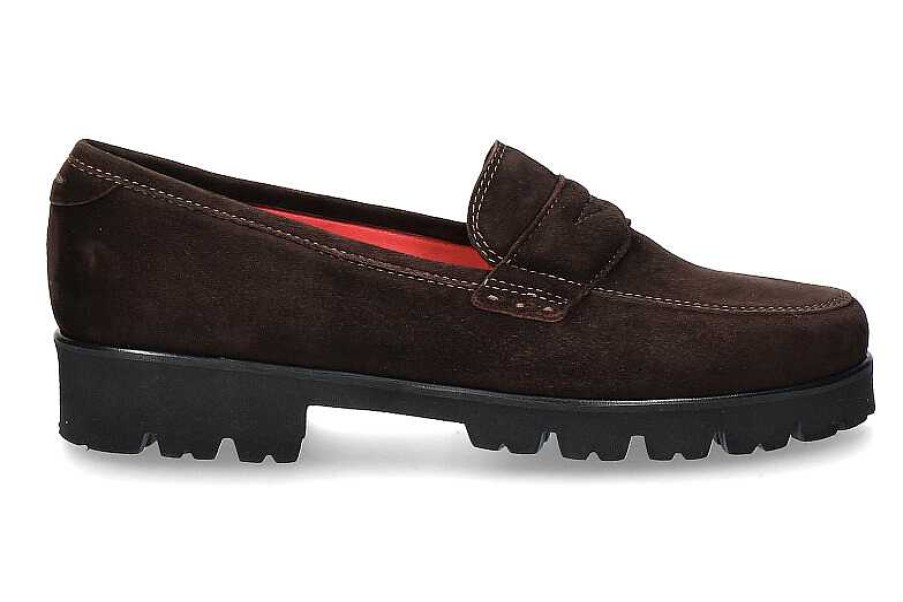 Flats | Pas de rouge Pas De Rouge Slipper Marta Camoscio Moro