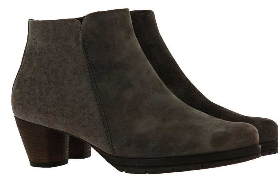 Ankle Boots | Semler Semler Ankle Boots Samt-Chevro Fango