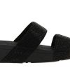 Mules | Fitflop Fitflop Mules Mina Crystal Slides Black