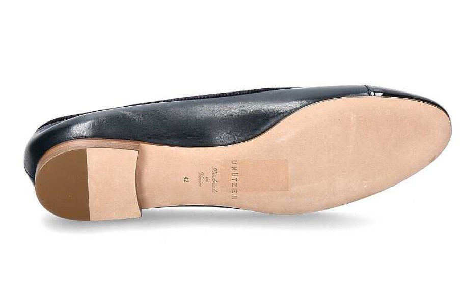 Ballet Flats | Unützer Unutzer Ballerina Nappa Blu / Vern. Blue