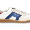 Sneakers | Santoni Santoni Men'S Sneaker Olympic- White/Blue/Red