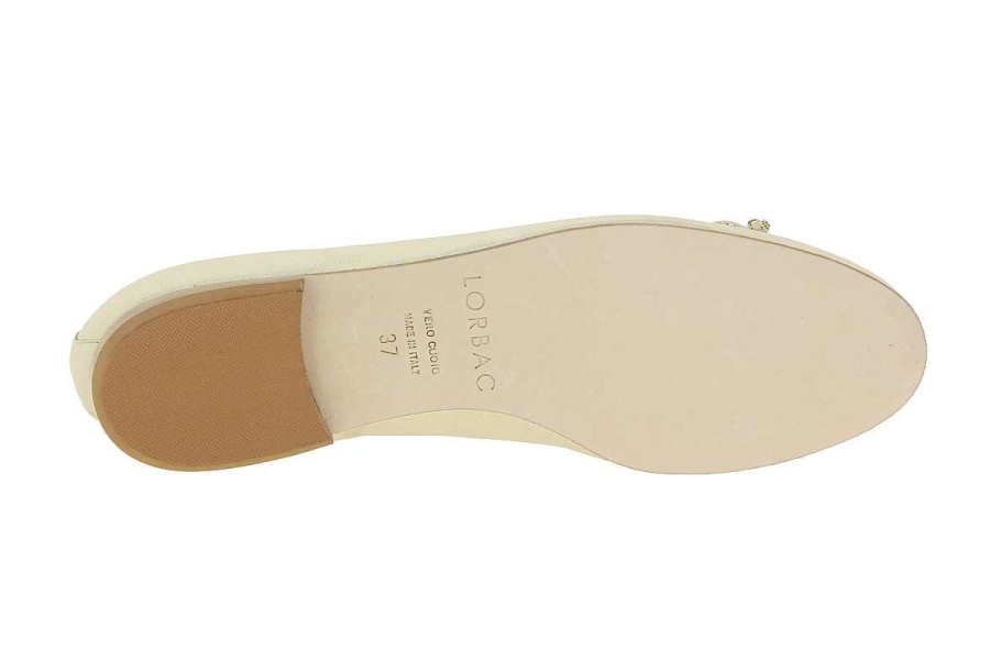 Ballet Flats | Lorbac Lorbac Ballerina Molly Laminato Oro