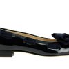 Ballet Flats | Gabriele Gabriele Ballerina "Seta Blu Vernice"