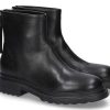 Ankle Boots | Pomme D'Or Pomme D'Or Ankle Boots Seta Nero Gomma Nero