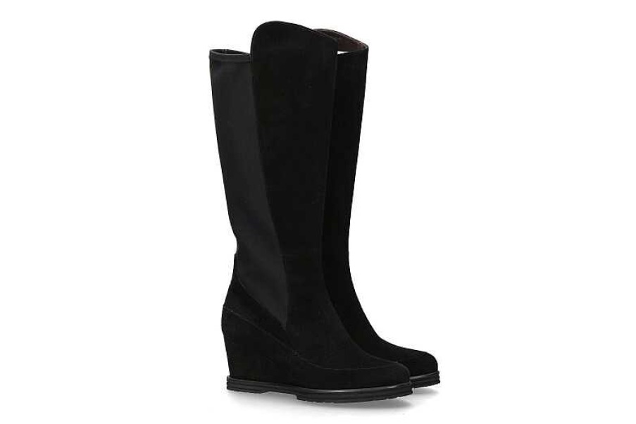 Boots | Brunate Brunate Boots Lucy Camoscio Nero