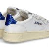 Sneakers | Autry Autry Women'S Sneaker Medalist Leather Ll63- White/Laminated Blue