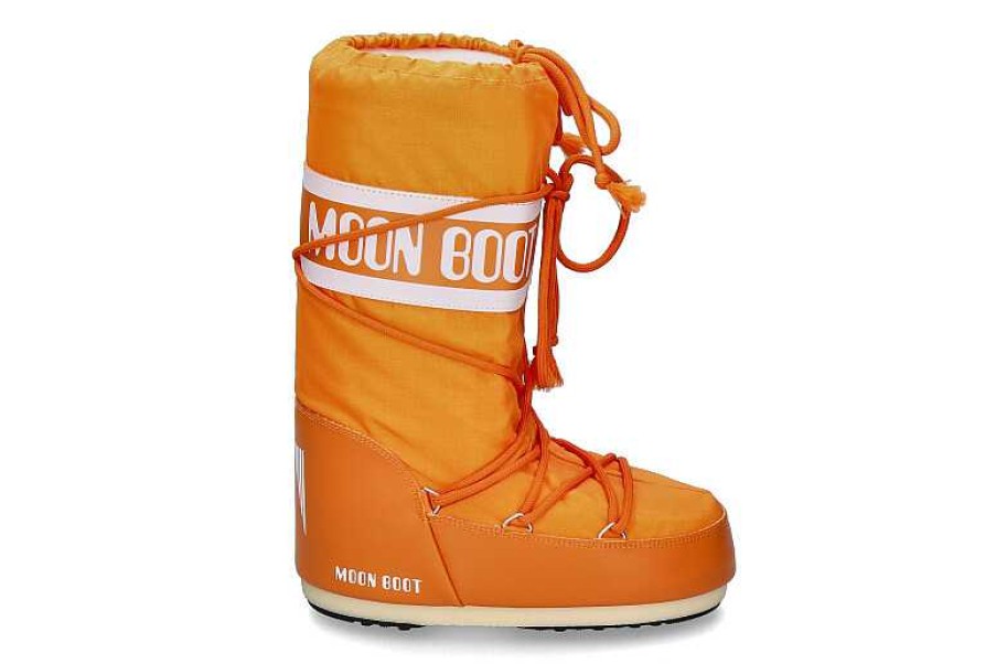 Warm Lining | Moon Boot Moon Boot Snow Boot Icon Nylon- Sunny Orangemoon Boot Snow Boot Icon Nylon- Sunny Orange