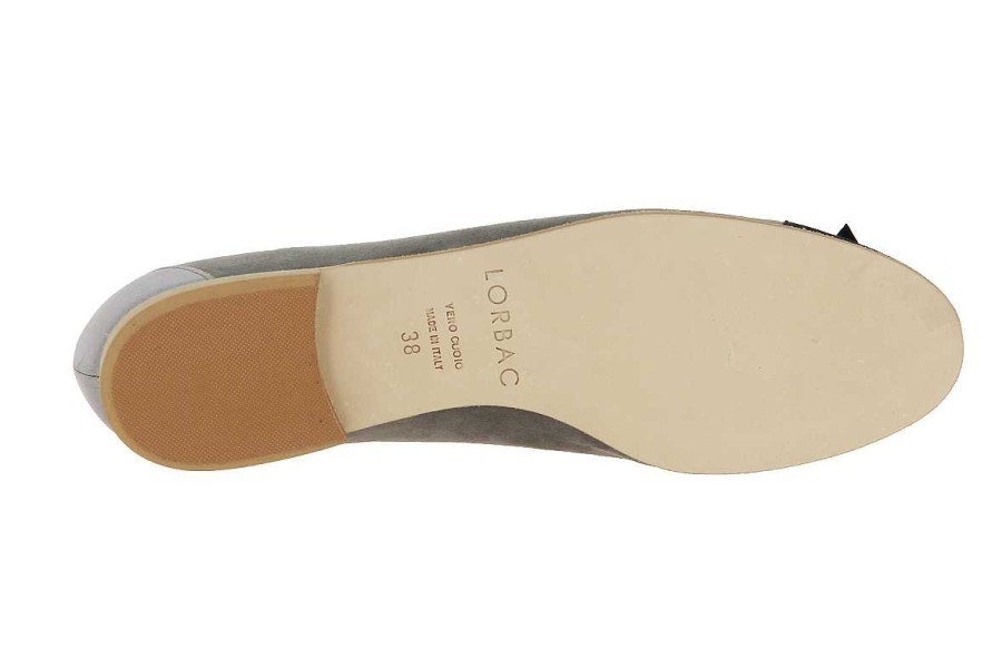 Ballet Flats | Lorbac Lorbac Ballerina Molly Grey Blu