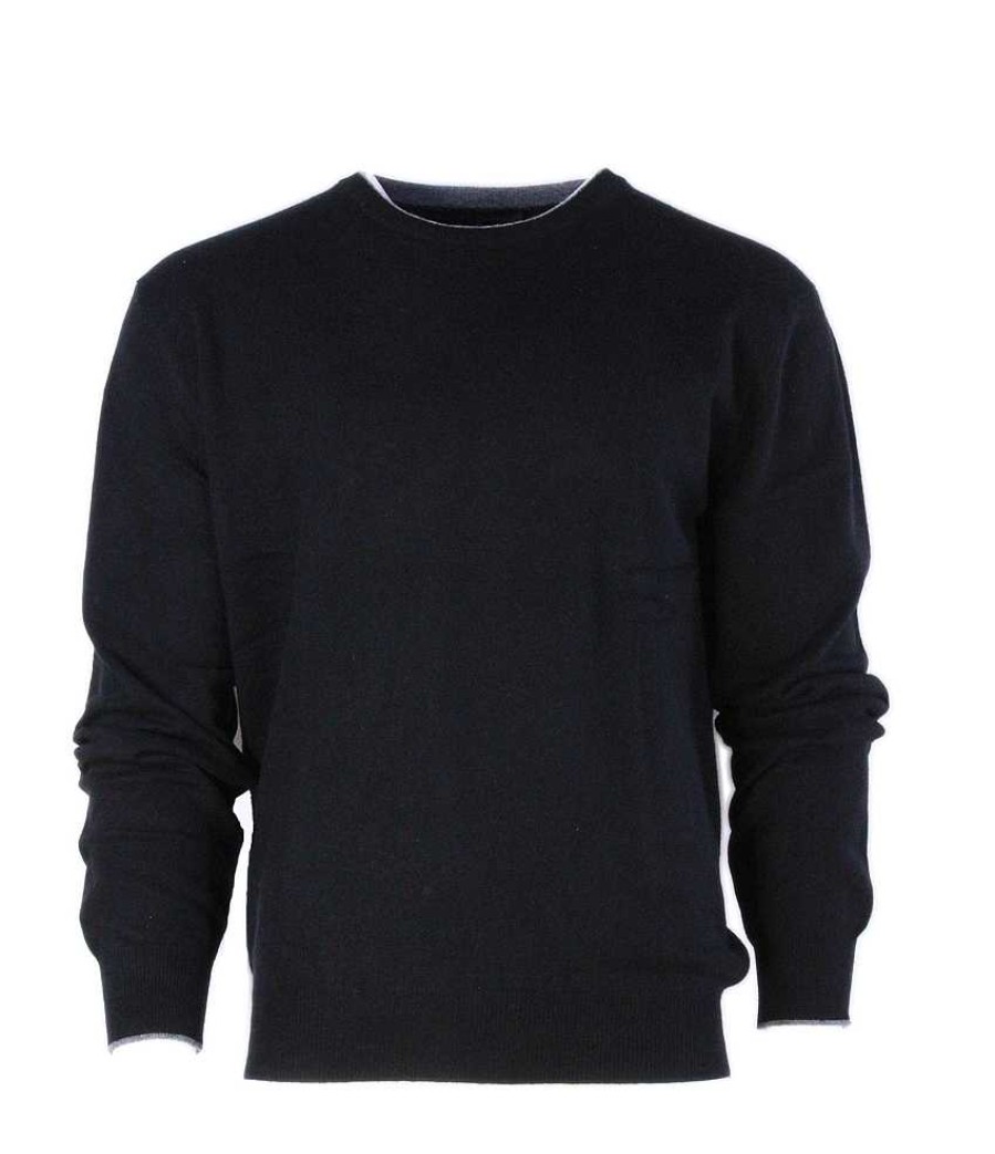 Sweaters | Buxton Street Buxton Street Sweater Cashmere Black