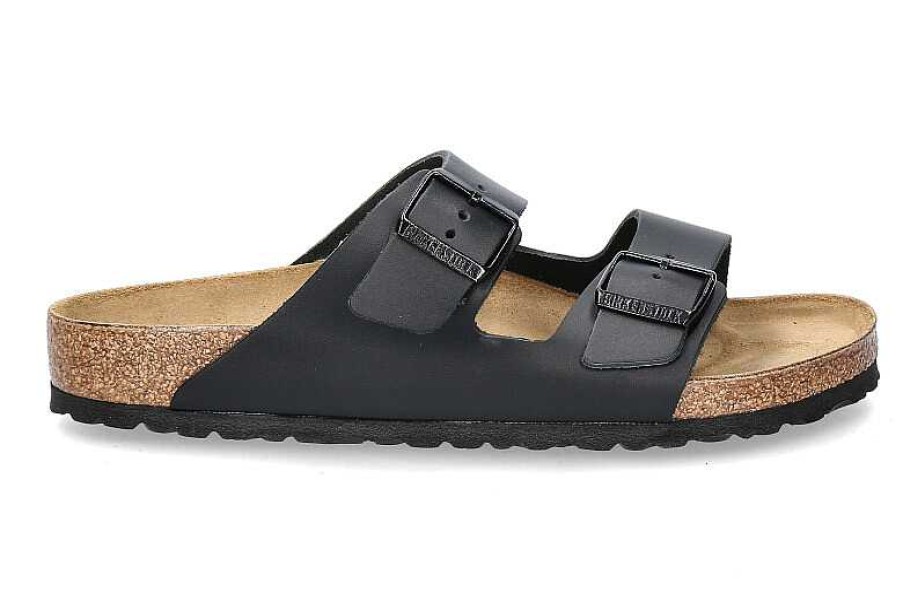 Sandals | Birkenstock Birkenstock Mules Arizona Normal Leder- Schwarz