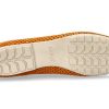 Ballet Flats | Mania Mania Ballerina Lilly Perforato Camoscio Orange