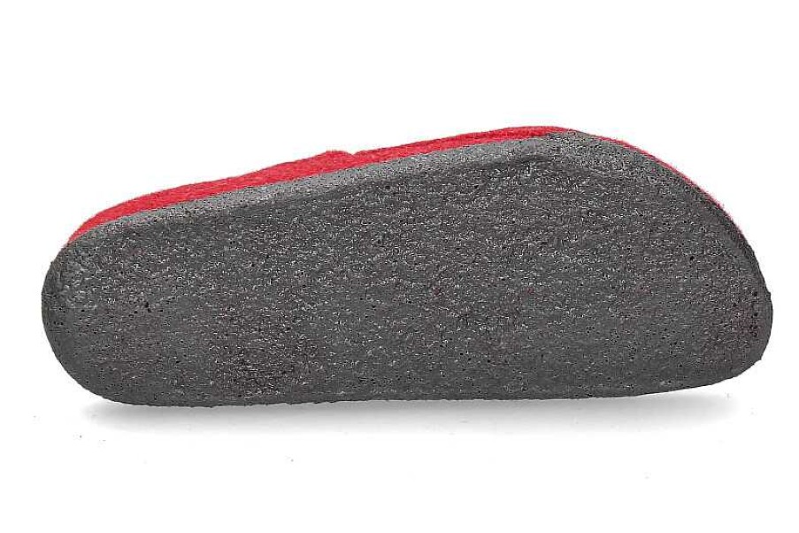 House Slippers | Birkenstock Birkenstock Clogs Schmal Zermatt Rivet Basic Red