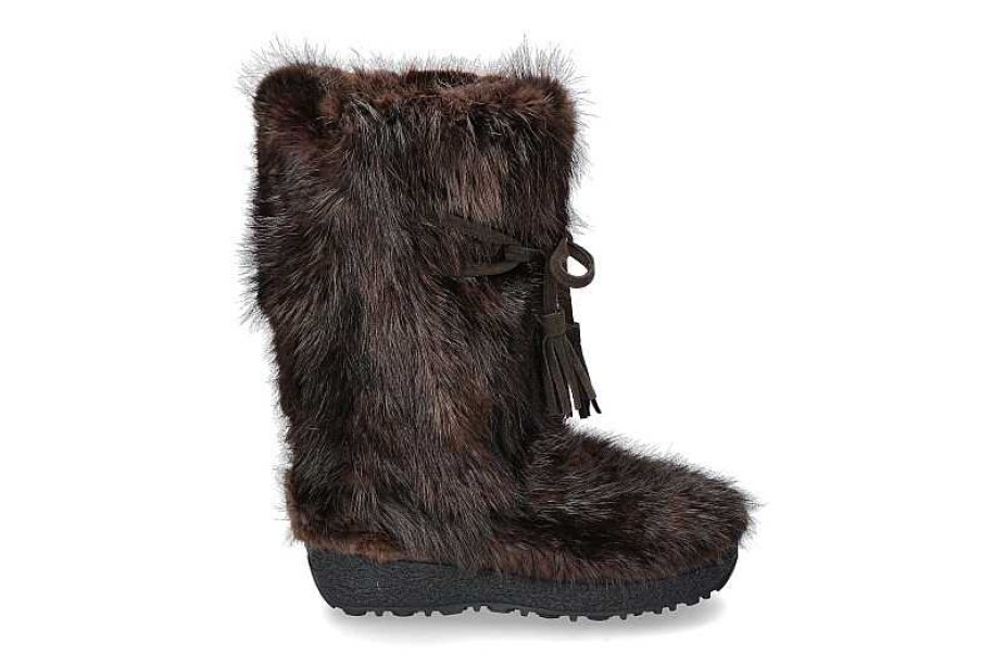 Fur Boots | Oscar Sport Oscar Sport Fur Boots For Men "Castoro Moro"