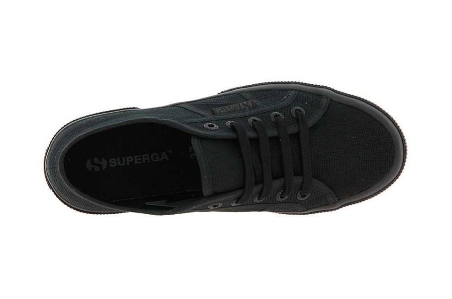 Lace-Up | Superga Superga Sneaker 2750 Cotu Total Black