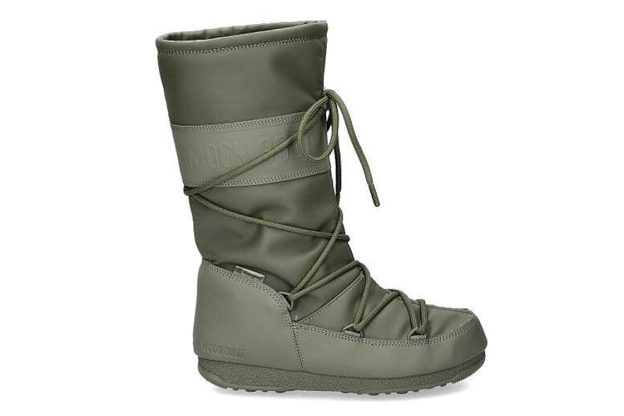 Boots | Moon Boot Moon Boots Boots High Rubber Wp Khaki