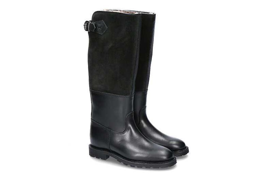 Warm Lining | Ludwig Reiter Ludwig Reiter Stiefel Gefuttert "Forsterstiefel Schwarz"