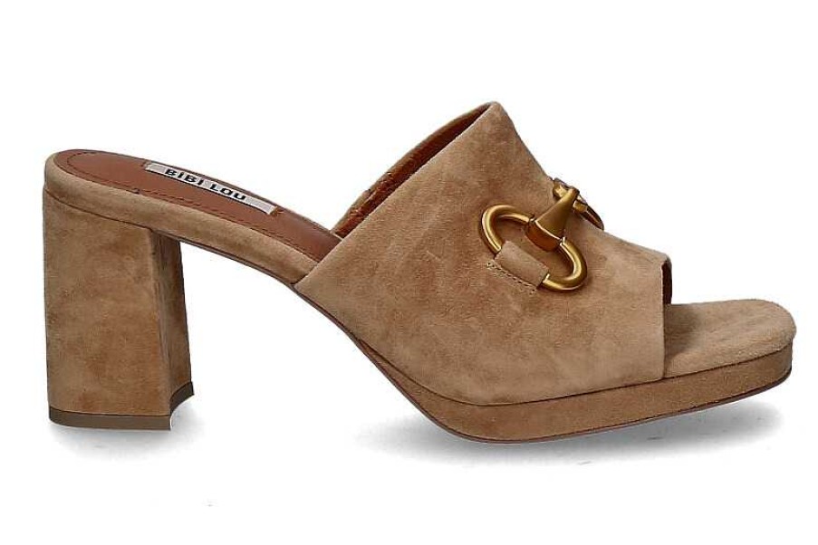 Mules | BIBI LOU Bibi Lou Pantolette Velour Camel