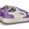 Sneakers | Autry Autry Women'S Sneaker Medalist Leather Wb43- White/Lilac