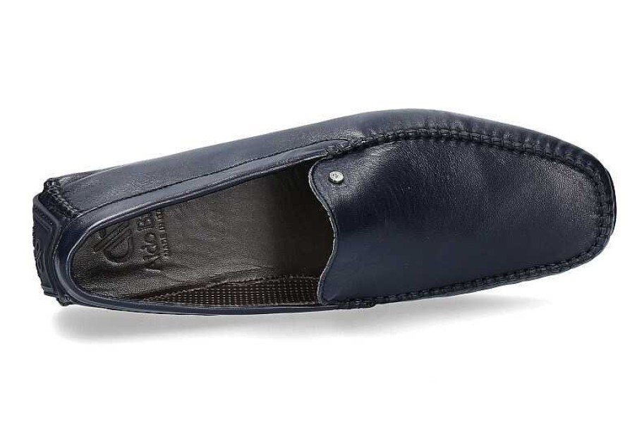 Moccasins | Aldo Brue Aldo Brue Moccasin Nappa Lux 131 Blu