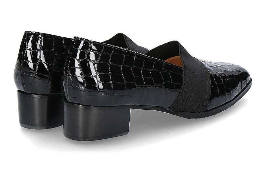 Loafers | Brunate Brunate Loafer Zoe Apache Nero Elastico Nero