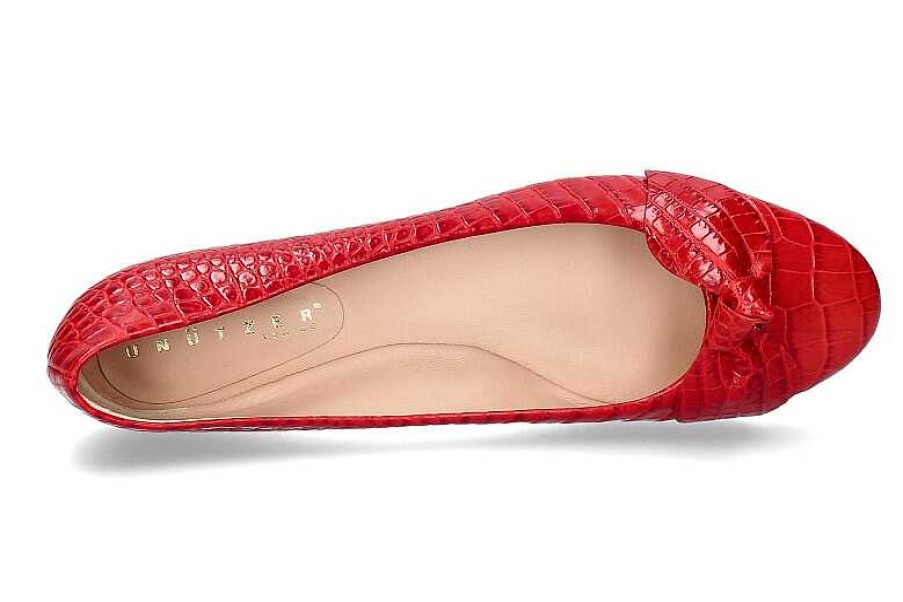 Ballet Flats | Unützer Unutzer Ballerina Printed Cocco Rosso