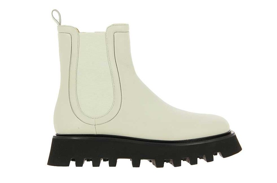 Ankle Boots | Pomme D'Or Pomme D'Or Ankle Boots Seta Ice White