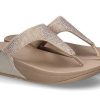 Mules | Fitflop Fitflop Zehentrenner Lulu Crystal Embellished Latte Beige