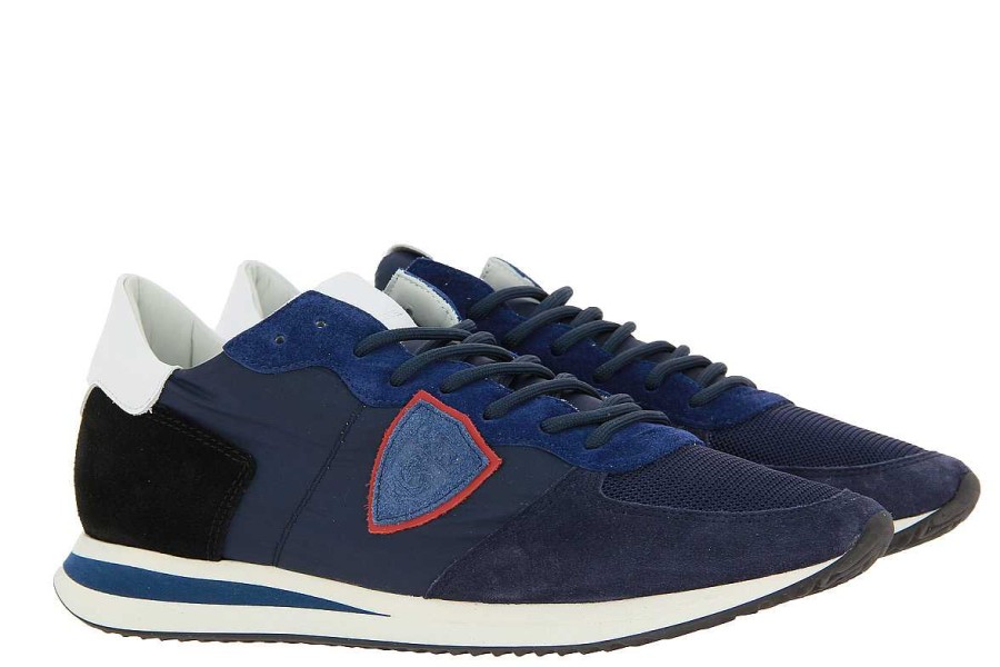 Sneakers | Philippe Model Philippe Model Sneaker Low Man Mondial Bleu