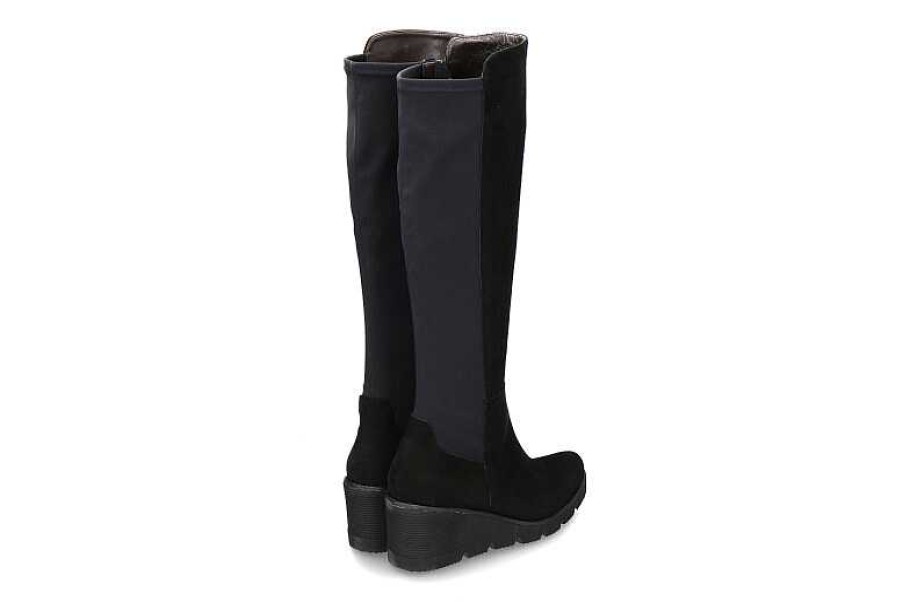 Boots | Brunate Brunate Boots Neon Camoscio Nero Step Nero