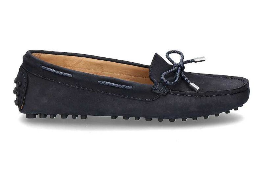 Moccasins | ScarpaRossa Scarparossa Slipper Gomera Nabuk Blu