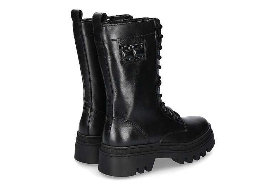 Boots | Tommy Hilfiger Tommy Hilfiger Lace-Up Boots Fashion Black- Schwarz