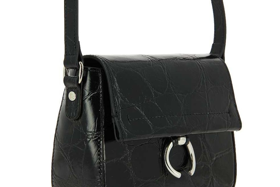 Hand Bags | AGL Attilio Giusti Leombruni Agl Attilio Giusti Leombruni Shoulder Bag Piercing Nero