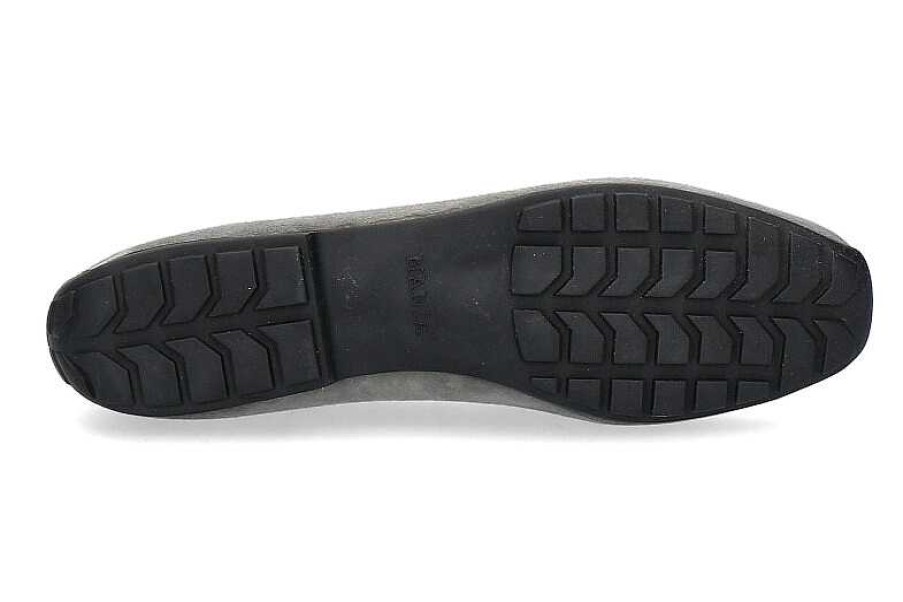 Flats | Mania Mania Slipper Camoscio Procar Grigio