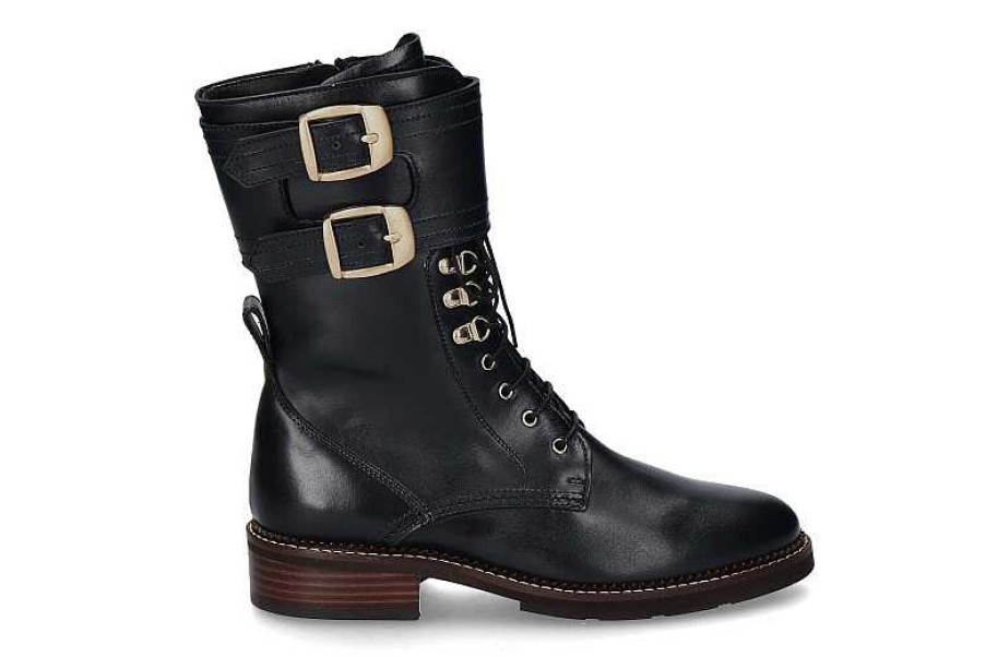 Boots | Pertini Pertini Schnurstiefelette Ceasar Cagliari Black