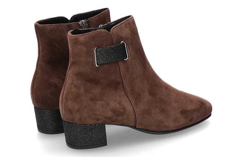 Ankle Boots | Hassia Hassia Ankle Boots Evelyn Darkbrown Bronze