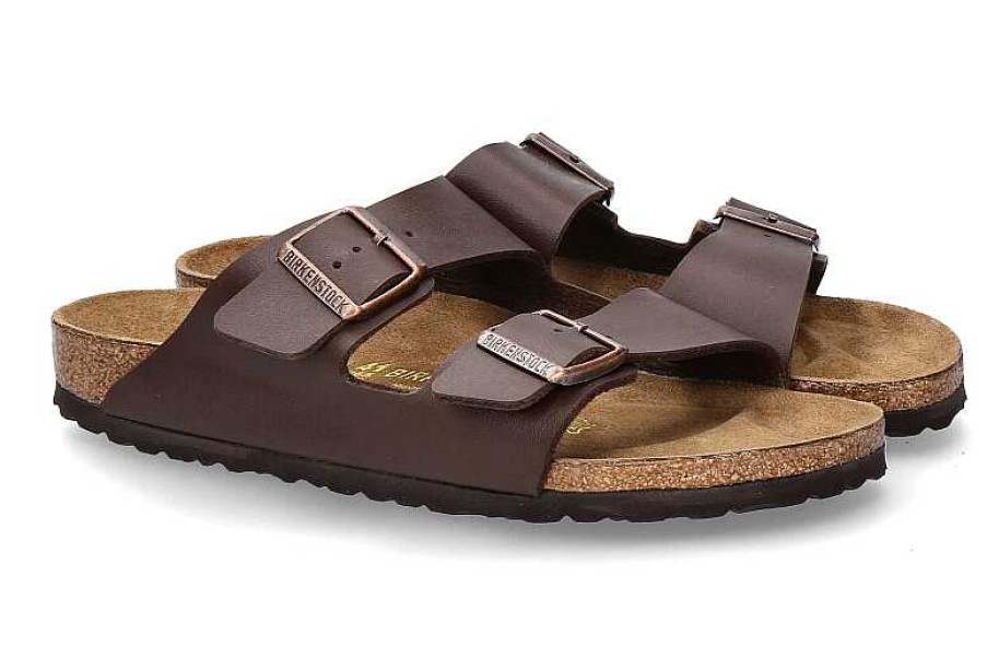 Sandals | Birkenstock Birkenstock Mules Arizona Schmal Birko-Flor Braun