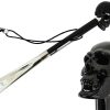 Shoehorn | Pasotti Pasotti Shoe Horn Black Skull