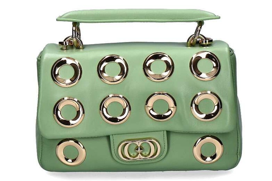 Hand Bags | La Carrie La Carrie Handbag The Eye Stephy Medium Leather Sage