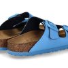 Mules | Birkenstock Birkenstock Mules Arizona Sky Blue Patent Schmal- Blau