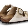 Mules | Birkenstock Birkenstock Mules Arizona Schmal Big Buckle- Pearl White