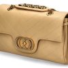 Hand Bags | La Carrie La Carrie Shoulder Bag Large Leather Beige