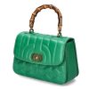 Hand Bags | La Carrie La Carrie Handle Bag Leather Green