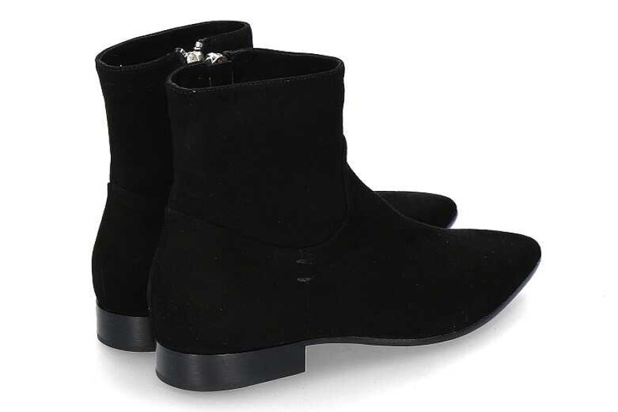 Ankle Boots | Pomme D'Or Pomme D'Or Ankle Boots Camoscio Nero 2131