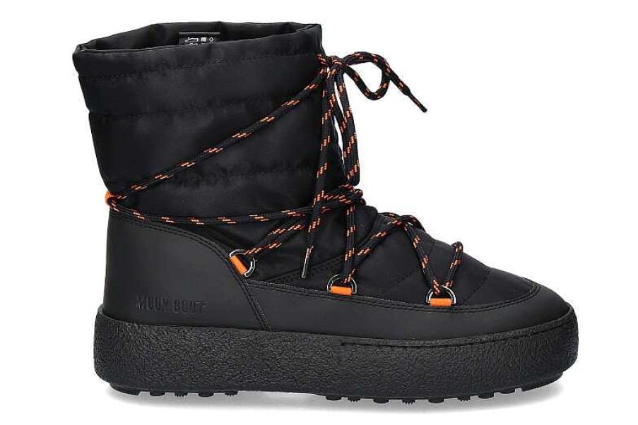 Warm Lining | Moon Boot Moon Boot Snow Boots Tube Nylon Black Orange