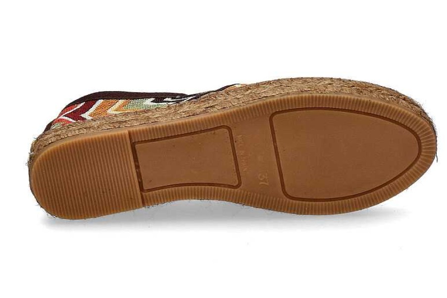 Espadrilles | Vidorreta Vidoretta Espadrilles Marron Zickzack